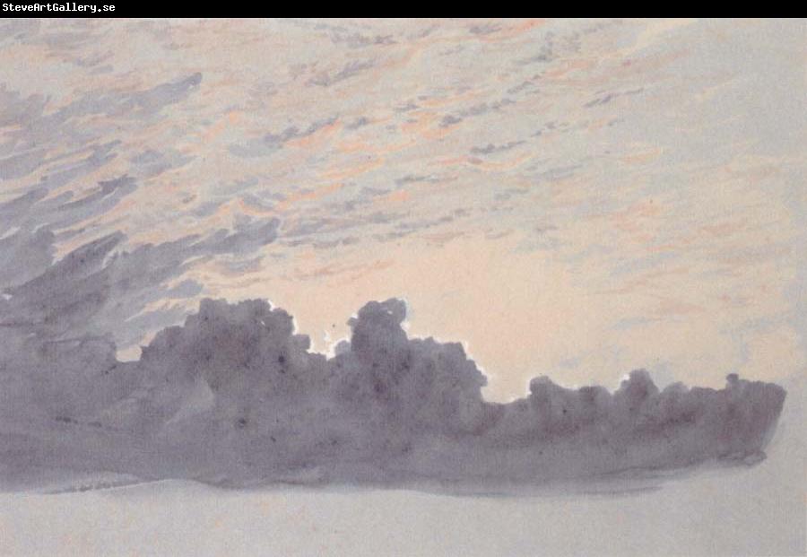 Conrad Martens Cloud Study